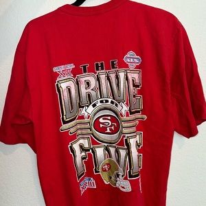 Logo 7 Vintage SF SuperBowl XXIII Football Tee